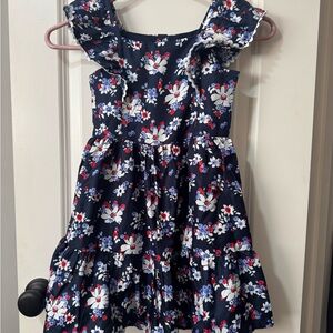 Janie and Jack Navy Floral Dress